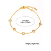 Jewelry Titanium Steel Diamondencrusted Love Necklace Earrings Bracelet Set For Women