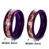 Jewelry Titanium Steel Dragon And Phoenix Pattern Electroplated Couple Ring Bracelet