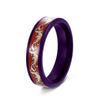 Jewelry Titanium Steel Dragon And Phoenix Pattern Electroplated Couple Ring Bracelet
