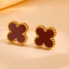 Jewelry Titanium Steel Flowers Design