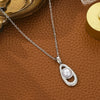 Jewelry Titanium Steel Heartshaped Imitation Shell Street Style With Love Water Drops Bell Pattern Electroplated For Men And Women