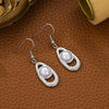 Jewelry Titanium Steel Heartshaped Imitation Shell Street Style With Love Water Drops Bell Pattern Electroplated For Men And Women