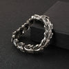 Jewelry Titanium Steel Punk Geometric Polishing Men's Bracelet