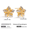 Jewelry Titanium Steel Stainless Steel Marine Life Pattern Electroplating Women's Minimalist Earrings And Necklaces