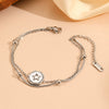 Jewelry Titanium Steel Stars Love Shell Peach Heart Pendant Set With Diamonds