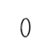 Jewelry Titanium Steel Women's Geometric Inlay Ring With Zircon