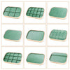 Jewelry Tray Aluminum Alloy Solid Wood Geometric Splicing High Sense Jewelry Storage Rack