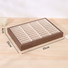 Jewelry Tray Density Board Sticker And Flannel Material Square Shape Splicing Craft Highend Style