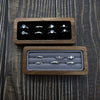Jewelry Tray Storage Box Wooden Black Walnut For Ring Necklace Pendant Earrings