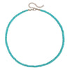 Jewelry Turquoise Beaded Necklace Pine Stone Alloy Geometric Handmade