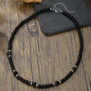 Jewelry Turquoise Beaded Necklace Pine Stone Alloy Geometric Handmade