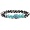 Jewelry Turquoise Magnetic Elastic Bracelet Handmade