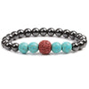 Jewelry Turquoise Magnetic Elastic Bracelet Handmade