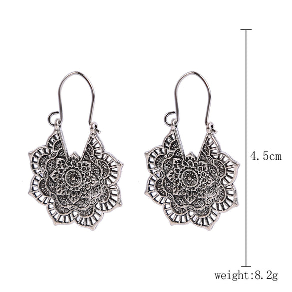 Jewelry Turquoise Pendant Geometric Retro Electroplated Long Regular Chain For Women