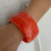 Jewelry Vintage Geometric Resin Handmade Wide Bracelets