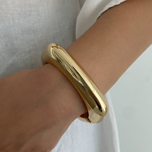 Jewelry Vintage Geometric Resin Handmade Wide Bracelets