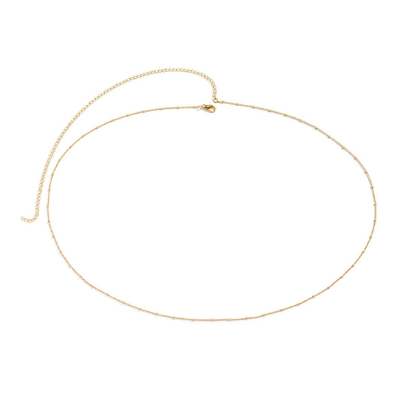 Jewelry Waist Chain Copper Thin Chain Simple Geometric Style