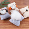 Jewelry Watch Bracelet Display Tray Wooden Frame Velvet Log Material 12 Grid Plate Artistic Style