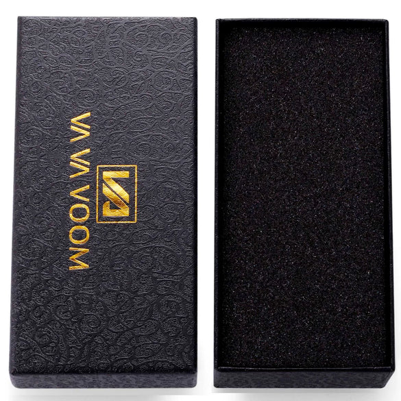 Jewelry Watch Case Cardboard Rectangular Crocodile Pattern Hot Stamping Logo