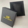 Jewelry Watch Case Cardboard Rectangular Crocodile Pattern Hot Stamping Logo