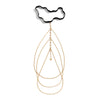 Jewelry Women's Heartshaped Elastic Leg Chain