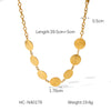 Jewelry Women's Titanium Steel Threaded Ring Necklace Bracelet Earrings With Geometric Pattern And Electroplating Treatment