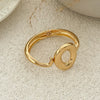 Jewelry Zinc Alloy Asymmetric Smooth Bracelet Heavy Industry Design Electroplating