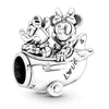 Jewelry Zinc Alloy Cartoon Mouse Pendant With Totem Pattern Electroplating Decoration