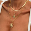 Jewelry Zinc Alloy Geometric Exaggerated Electroplating Ring Set