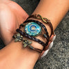 Jewelry Zinc Alloy Handmade Animals Zodiac Plant Flowers Handwoven Bracelet