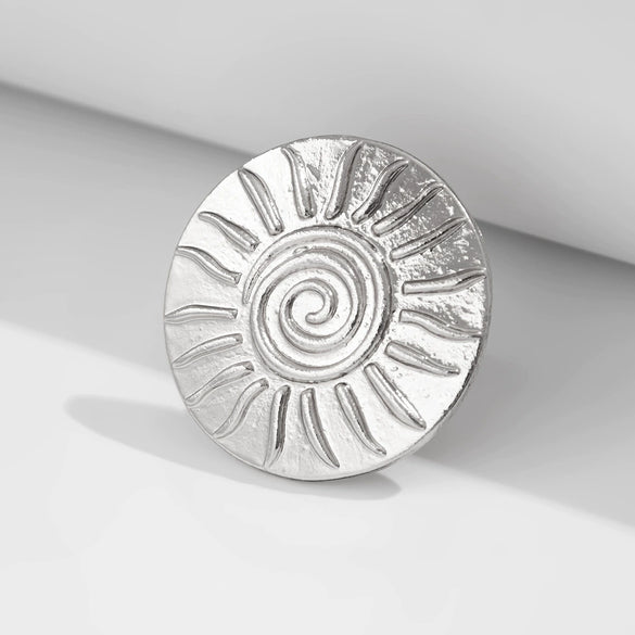 Jewelry Zinc Alloy Star Shape Ins Style Electroplated Ring