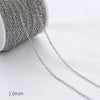 14K Gold Jewelry Accessories With Geometric Style Electroplated Beaded Extended Chain And Lobster Clasp For Diy Bracelet And Necklace