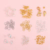 14K Gold Jewelry Accessories With Geometric Style Electroplated Beaded Extended Chain And Lobster Clasp For Diy Bracelet And Necklace