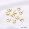 14K Gold Jewelry Accessories With Geometric Style Electroplated Beaded Extended Chain And Lobster Clasp For Diy Bracelet And Necklace