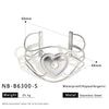 18K Gold Plated Stainless Steel Cut Out Heart Open Bracelet With 18K Vacuum Plating In Furnace