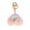 Key Chain Cotton Thread Handwoven Rainbow Pendant