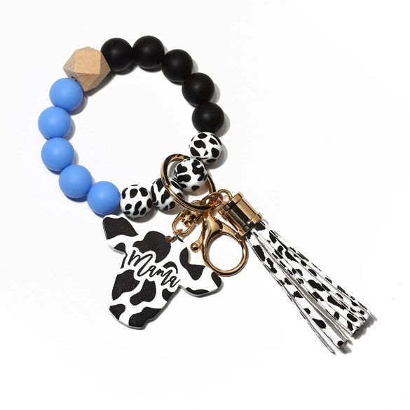 Keychain And Bracelet Plastic Resin Geometric Handmade