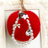 Keychain Metal Plush Fur Ball Women's Creative Bag Pendant