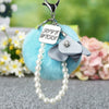 Keychain Metal Plush Fur Ball Women's Creative Bag Pendant