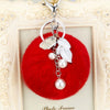 Keychain Metal Plush Fur Ball Women's Creative Bag Pendant