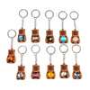 Keychain Pvc Soft Rubber Cartoon Solar System Galaxy Capybara Double Sided Glass Ball