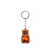 Keychain Pvc Soft Rubber Cartoon Solar System Galaxy Capybara Double Sided Glass Ball
