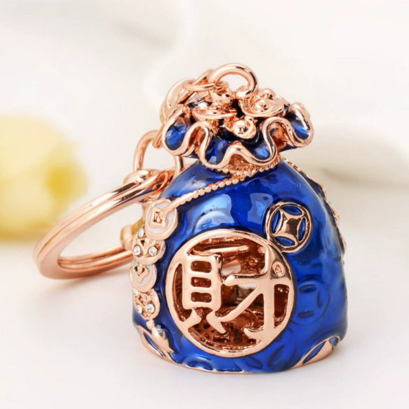 Keychain Zinc Alloy Cross Rhinestone Modern Art Creative