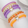 Kids' Bracelet Set Alloy Glass Polymer Clay Pearl Geometric Handmade