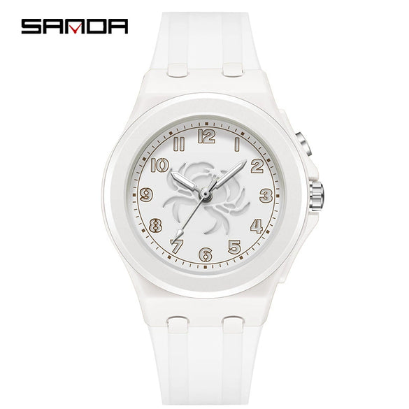 Kids Digital Watch Versatile Casual Minimalist Style Twelve Constellations Abs Case Tpu Strap Round Dial