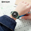 Kids Digital Watch Versatile Casual Minimalist Style Twelve Constellations Abs Case Tpu Strap Round Dial