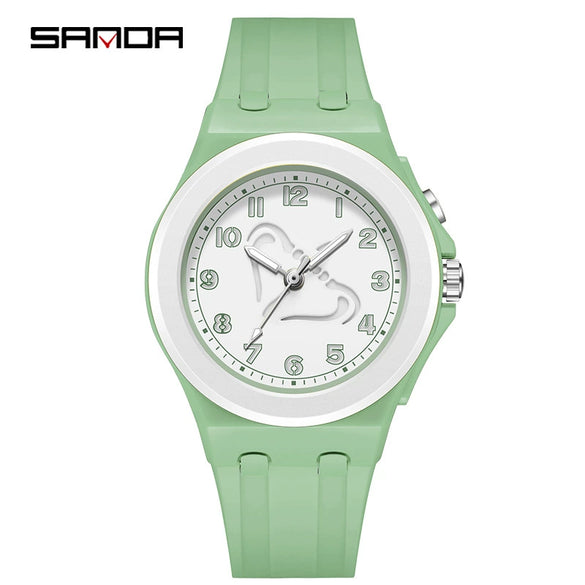 Kids Digital Watch Versatile Casual Minimalist Style Twelve Constellations Abs Case Tpu Strap Round Dial