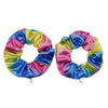 Kids' Handmade Cloth Round Hair Ring Headband With Laser Gradient And Bronzing