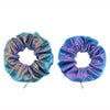 Kids' Handmade Cloth Round Hair Ring Headband With Laser Gradient And Bronzing