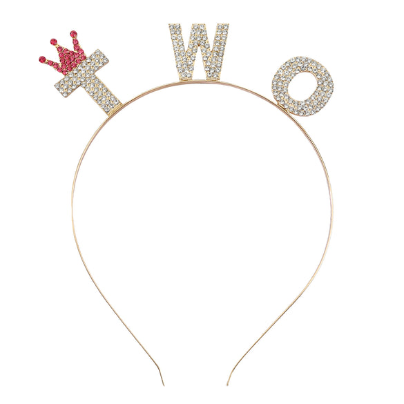 Kids Headband And Shoulder Strap Twopiece Set Glitter Cloth Zinc Alloy Semimanual And Semimechanical